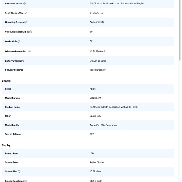 iPad 9th Gen (64GB, Wi-Fi). With stylus & Accessories. Excellent Condition! - Picture 15 of 16